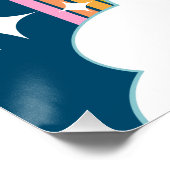 De hemel is het Poster Limiet Perfect Poster (Hoek)