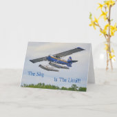 De hemel is het Vliegtuig van de Grens Kaart (Gele Bloem)