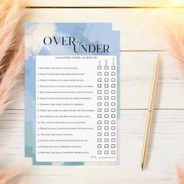 De Hemel Verzonden Onder Pastel Gissen Spel (Creator heeft geüpload)