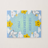 De Hemel viert je Christelijk Legpuzzel (Horizontaal)