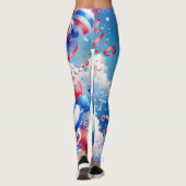 De hemel vol vrijheid leggings (Achterkant)
