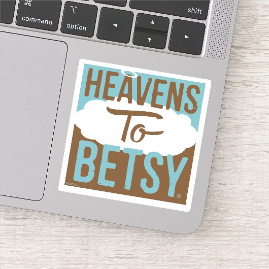 De hemel voor Betsy Sticker (Detail)