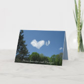 De hemel weet hoeveel liefde van I u Kaart (Voorkant)