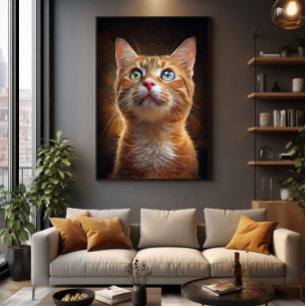 De Hemelse Blik Canvas Afdruk