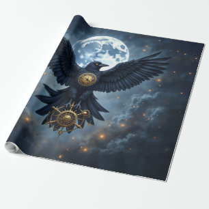 De Hemelse Kraai.  Cadeaupapier