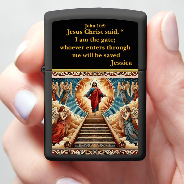 De hemeltrap met Jezus (In Hand)