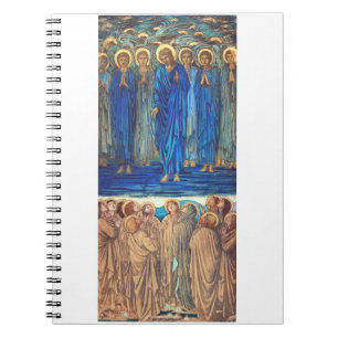 De Hemelvaart van Christus door Edward Burne Jones Notitieboek