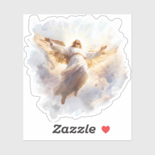 De Hemelvaart van Jezus Christus Vinyl Sticker