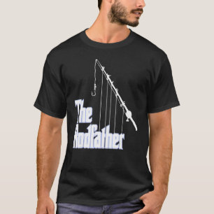 De hengel vader Heren vissen visser vader visser T-shirt