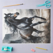 De hengst van Decoupage Central Tissuepapier (Craft)