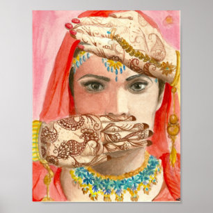 De Henna Bride Poster