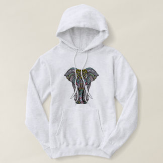 DE HENNA ELEPHANT (VROUWEN) HOODIE