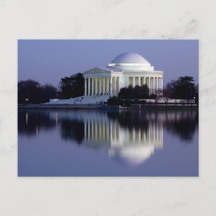 De herdenking van Thomas Jefferson Briefkaart