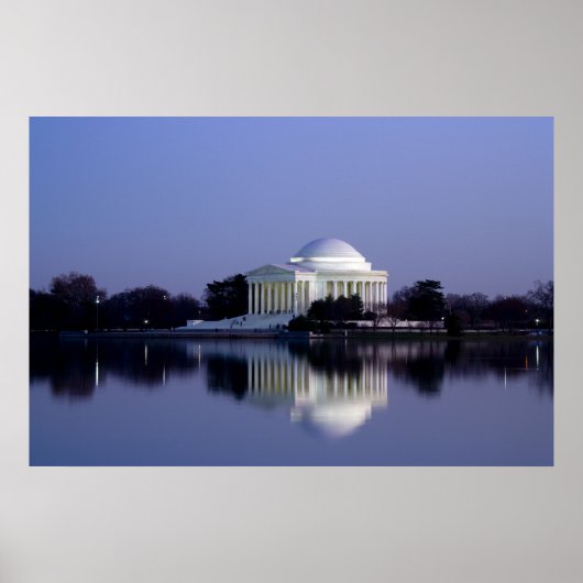 De herdenking van Thomas Jefferson Poster (Voorkant)