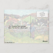 De herder van Eugene Henri Paul Gauguin Briefkaart (Achterkant)