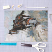 “De Herder” Westerse kunst van Philip R Goodwin Tissuepapier (Craft)