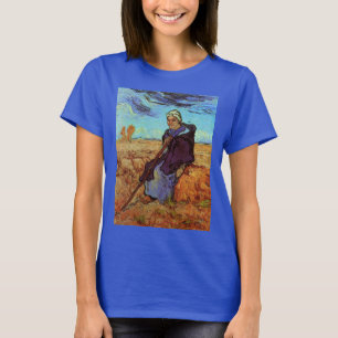 De herderin (naar Millet) door Vincent van Gogh T-shirt