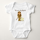 De Here is Mijn Herder Baby Shirt (Voorkant)