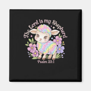 De Here is mijn herder Paas Christelijke Faith Bib Magneet