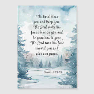 De Here zegene u de bijbelse winterse magnetische 