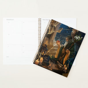 De Heremiet Tarotkaart - alchemie fantasy kunst Planner
