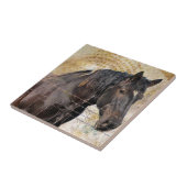 De Heren, een conceptpaard Tegeltje (Zijkant)