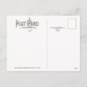 De heren Snowman en Crow Briefkaart (Achterkant)