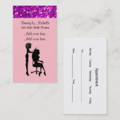 De Herenkapper van de schoonheid Visitekaartje (Voorkant / Achterkant)