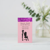 De Herenkapper van de schoonheid Visitekaartje (Staand voorkant)