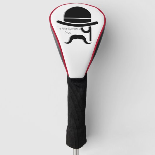 De herenknoop golfheadcover (Voorkant)