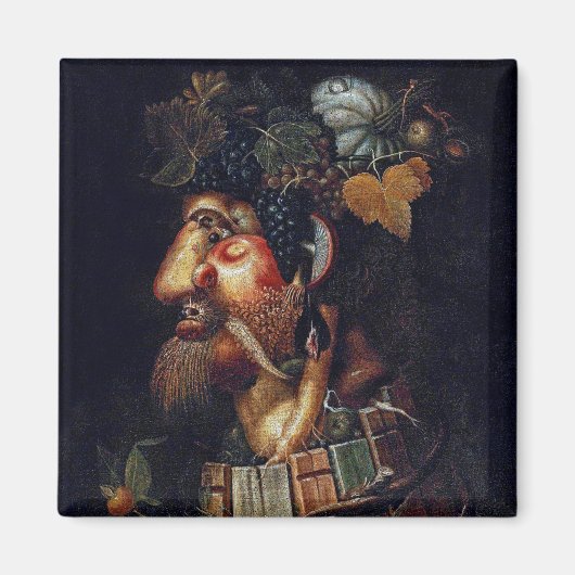 De herfst, Arcimboldo Magneet (Voorkant)