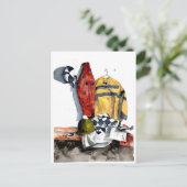 De Herfst Art beheren Briefkaart (Staand voorkant)