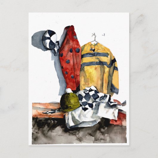 De Herfst Art beheren Briefkaart (Voorkant)