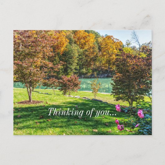 De herfst bij Dogwood denking van uw Briefkaart (Voorkant)