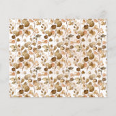 De herfst deelt een kaart van het Spel van de Scho (Achterkant)