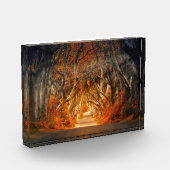 De herfst door de Dikte Fotoblokken (Links)