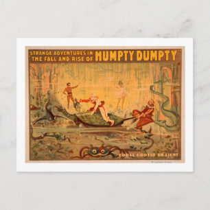De herfst en de opkomst van het Humpty Dumpty Thea Briefkaart