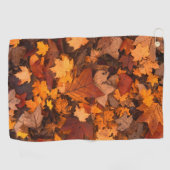 de herfst golfhanddoek (Horizontaal)