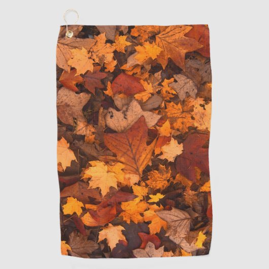 de herfst golfhanddoek (Voorkant)