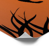 De herfst, Happy Halloween. Poster (Hoek)