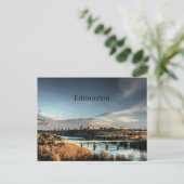 de herfst in Edmonton, Briefkaart (Staand voorkant)