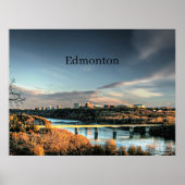 de herfst in Edmonton, Poster (Voorkant)