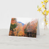De herfst in Maine Kaart (Gele Bloem)