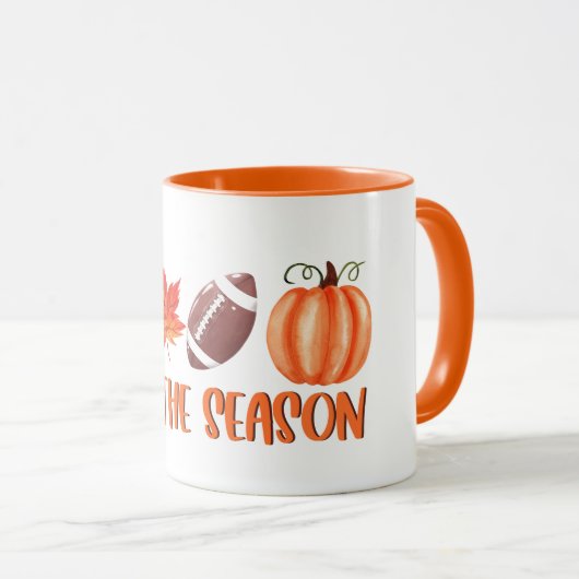 De herfst is het seizoen mok (Voorkant rechts)