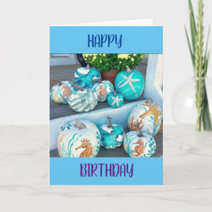DE HERFST IS HIER VOOR JOU "HAPPY BIRTHDAY" KAART