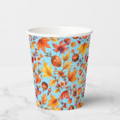 De herfst is in de lucht papieren bekers (Links)