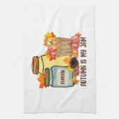 De herfst is mijn jam theedoek (Verticaal)