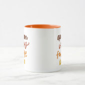 "De herfst is mijn lievelingskleur" Mok (Midden)