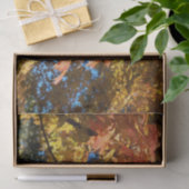 De herfst laat de Herfst de verzegeling van de ver Tissuepapier (Geschenk)