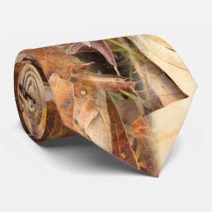 De herfst laat de Natuur van Camo Abstracte Fotogr Stropdas